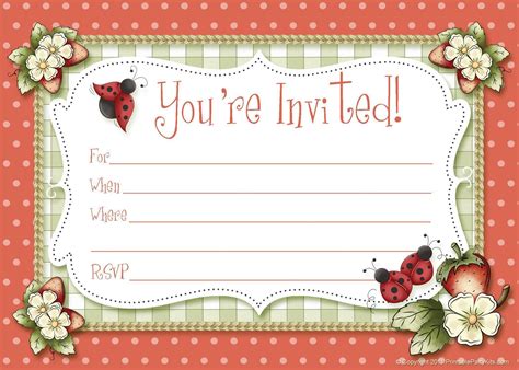 Steps to Create Printable Tea Party Invitations