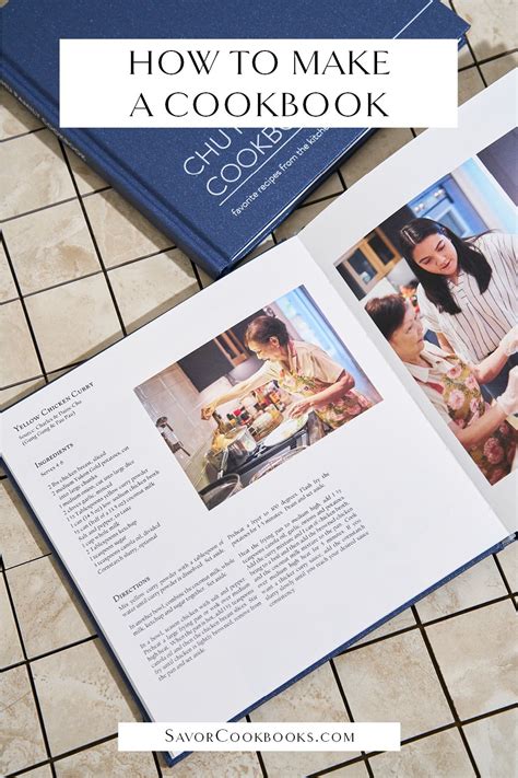 Creating Your Own Cookbook