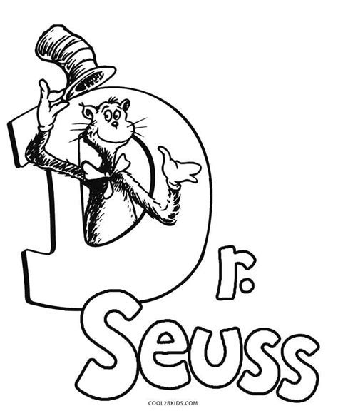 DIY Dr. Seuss Coloring Sheets