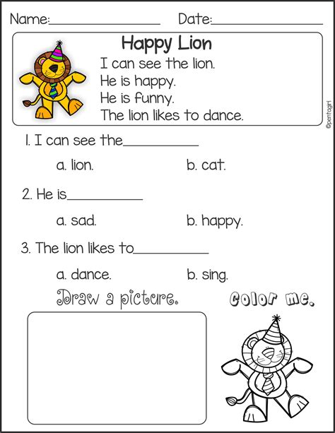 Creating Your Own Kindergarten Reading Printable Worksheets