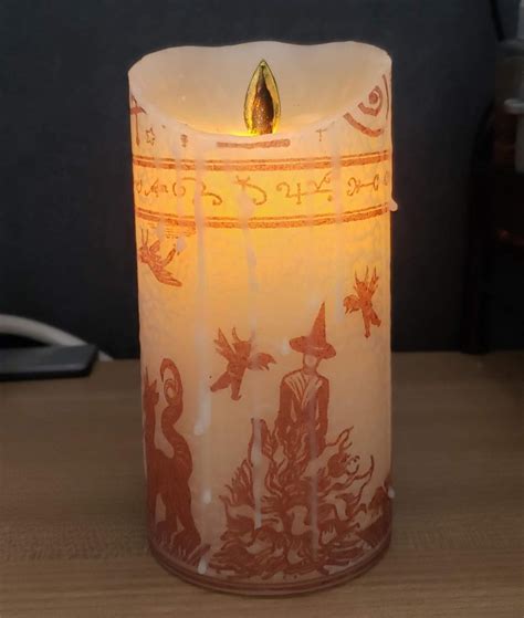 Creating a Black Flame Candle