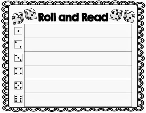 Creating a Roll and Read Template