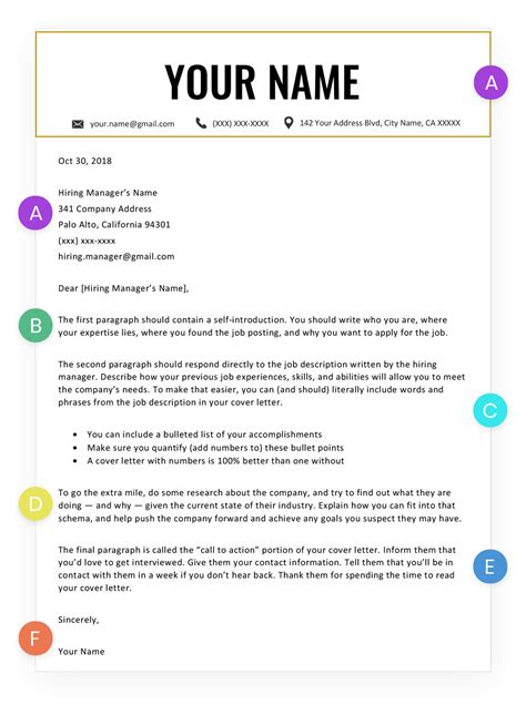 Creating an Effective Cover Letter