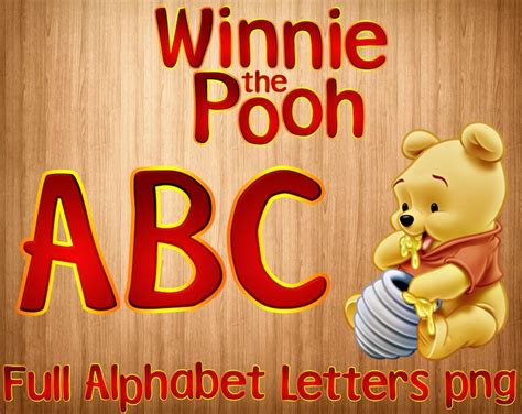 Creative Winnie the Pooh Alphabet Ideas