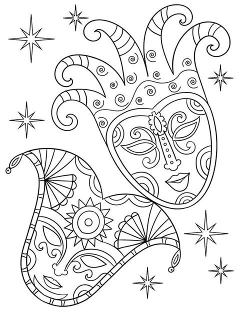 Creepy Carnival Coloring Page