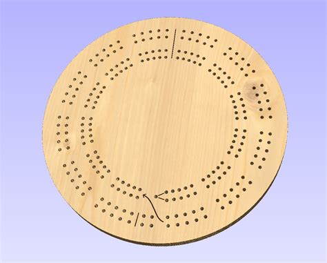 Cribbage Board Printable Templates