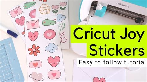 Cricut Joy Sticker Template Designs