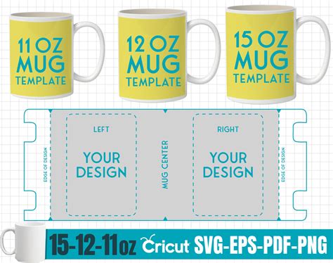 Cricut Mug Press Templates Overview