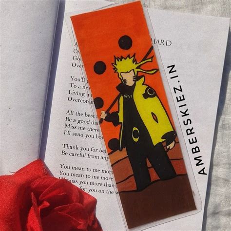 Custom Anime Bookmark