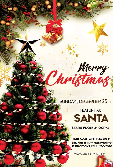 Custom Christmas Flyer Templates