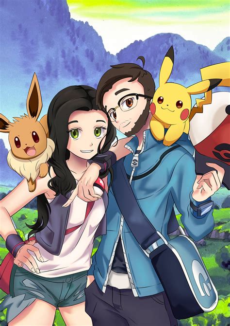 Custom Pokémon Portrait Invitation