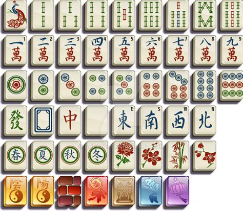 Custom Printable Mahjong Tiles