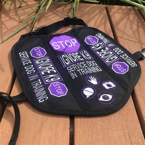 Description of Custom Service Dog Vest