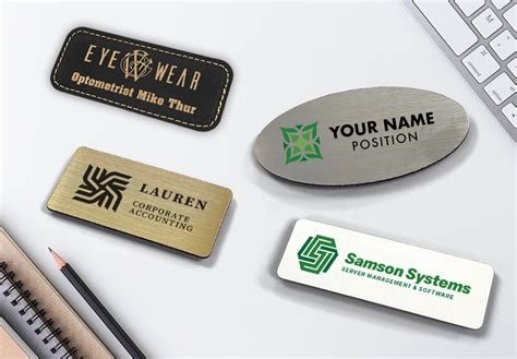 Customizable Name Tags