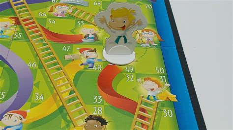 Customized Chutes and Ladders board