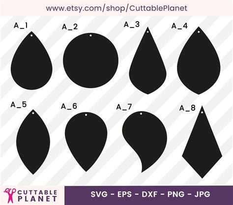 Customizing Earring Templates