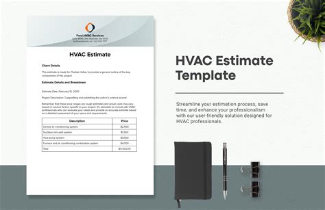 Customizing HVAC Estimate Template Excel Sheet