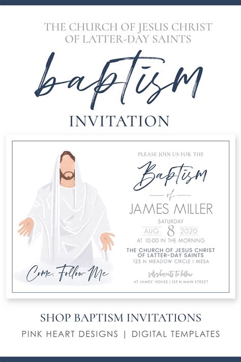 Customizing LDS Baptism Templates