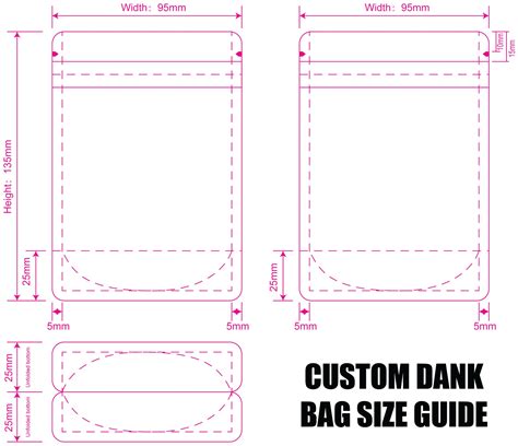 Customizing Mylar Bag Templates