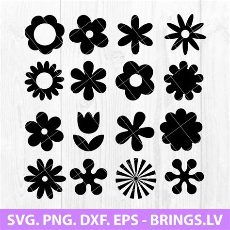 How to customize SVG flowers