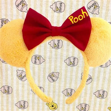 Customizing Winnie the Pooh ears