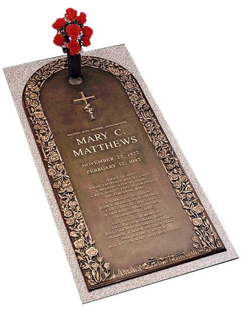 Customizing Your Grave Marker Design Template