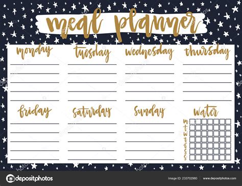 Cute Meal Planners to Try