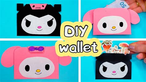 DIY My Melody and Kuromi crafts