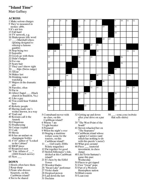 Daily Commuter Crossword Challenges