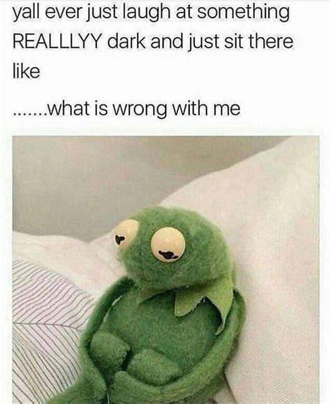 Dark Kermit Humor