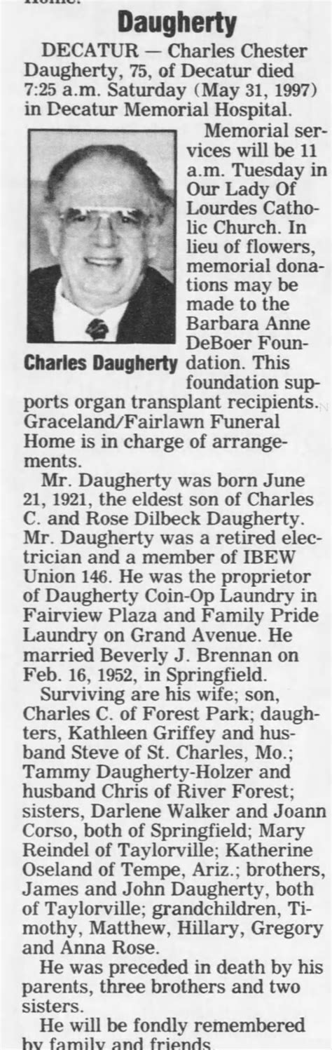 Decatur Obituary Archive