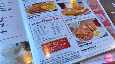 Denny's Build Your Own Grand Slam