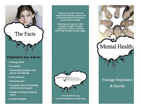 Depression Mental Health Flyer Template