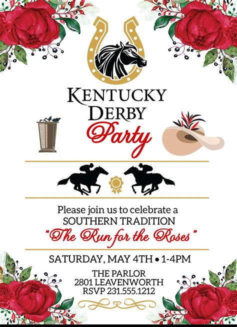 Derby Party Printables