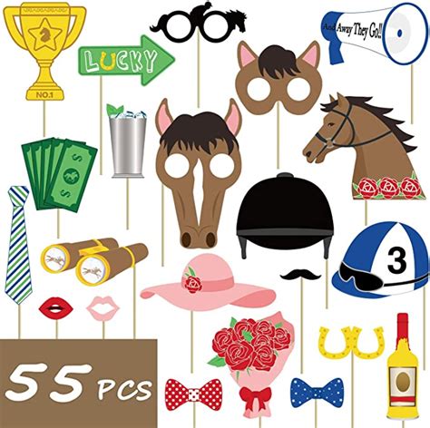 Derby Photo Booth Props