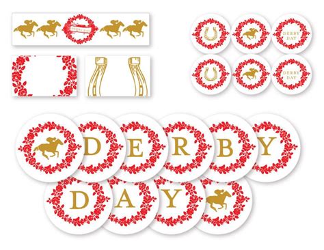 Derby Printable Decorations