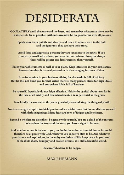 Desiderata Image 3