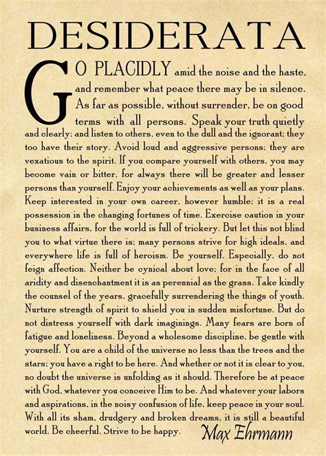 Desiderata Image 7