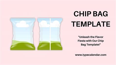 Designing Your Own Chip Bag Template