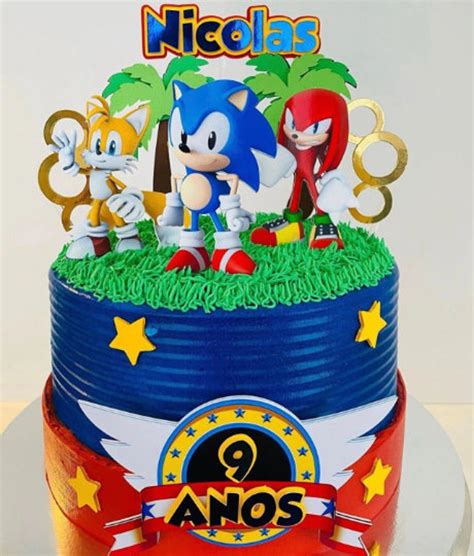 Designing Your Own Sonic Cake Topper