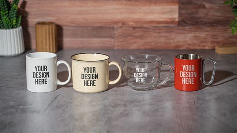 Designing for Different Mug Types