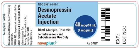 Desmopressin Usage