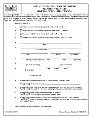 Regulations Surrounding Dhec 4024