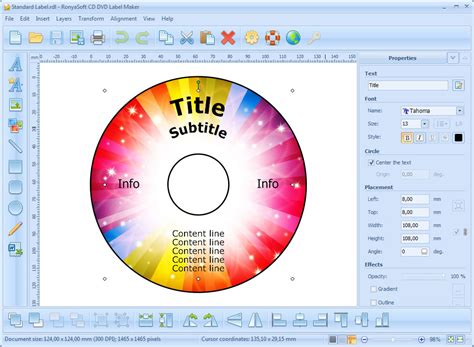 Disc Makers CD Templates