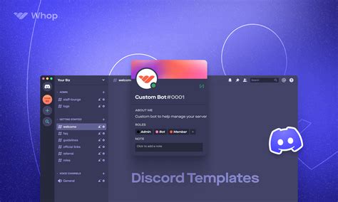 Types of Discord Templates