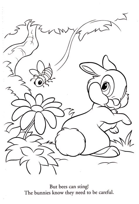 Disney Animals Coloring Pages