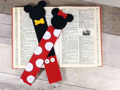 Variety of Disney Bookmark Designs