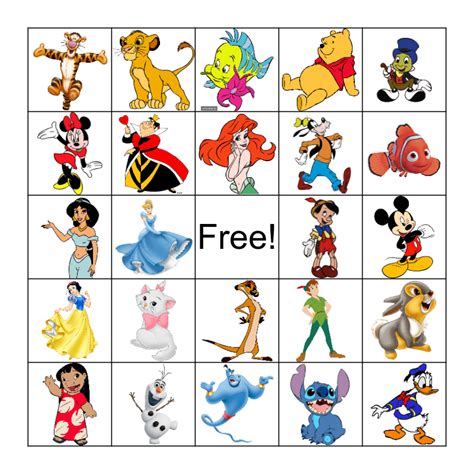 Disney Character Printables