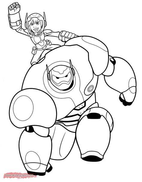 Disney Heroes Coloring Pages