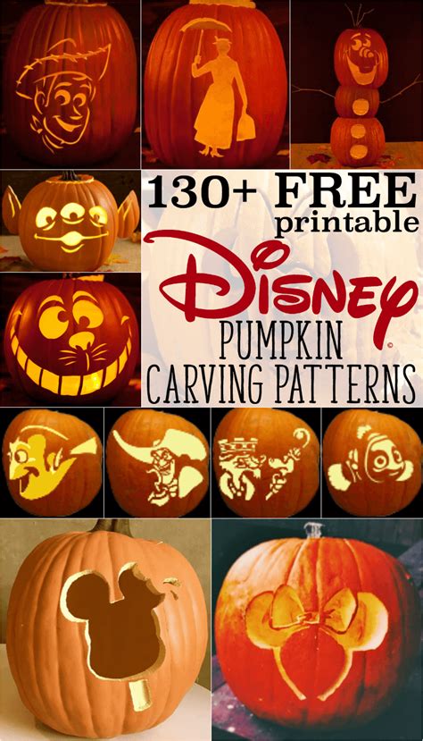 Disney Pumpkin Stencils Introduction